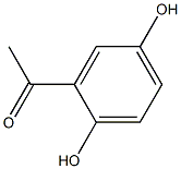 2-乙醯對氫醌, , 结构式