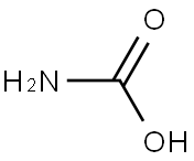 胺甲酸,,结构式