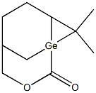 (3aR,5Z,10E)-3aβ,4,7,8,9,11aα-ヘキサヒドロ-4β,7β-ジヒドロキシ-3β,6,10-トリメチルシクロデカ[b]フラン-2(3H)-オン 化学構造式