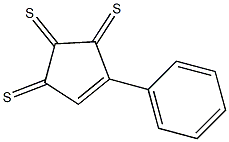 4-phenyl-1,3-dithia-2-thioxocyclopent-4-ene Struktur