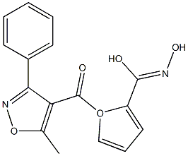 O2-[(5-methyl-3-phenylisoxazol-4-yl)carbonyl]furan-2-carbohydroximic acid