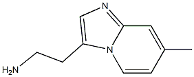 2-(7-Methylimidazo[1,2-a]pyridin-3-yl)ethanamine Structure