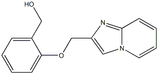 (2-{imidazo[1,2-a]pyridin-2-ylmethoxy}phenyl)methanol Struktur