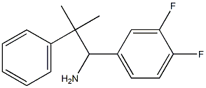  1-(3,4-difluorophenyl)-2-methyl-2-phenylpropan-1-amine