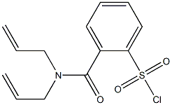 2-[(diallylamino)carbonyl]benzenesulfonyl chloride Structure