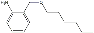 2-[(hexyloxy)methyl]aniline Structure