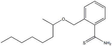 2-[(octan-2-yloxy)methyl]benzene-1-carbothioamide