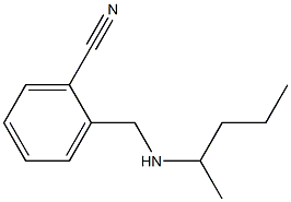  2-[(pentan-2-ylamino)methyl]benzonitrile
