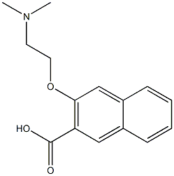 3-[2-(dimethylamino)ethoxy]naphthalene-2-carboxylic acid