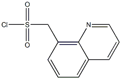 quinolin-8-ylmethanesulfonyl chloride Structure