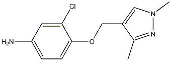 Benzenamine,  3-chloro-4-[(1,3-dimethyl-1H-pyrazol-4-yl)methoxy]-