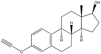 Ethinylestradiol, 100019-04-3, 结构式