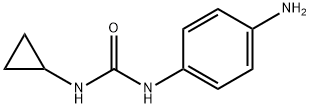 1-(4-氨基苯基)-3-环丙基脲,1000931-26-9,结构式