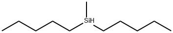 Silane, methyldipentyl-,1001-48-5,结构式