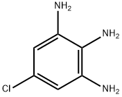 5-chlorobenzene-1,2,3-triamine Structure