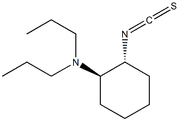 (1R,2R)-2-isothiocyanato-N,N-dipropylcyclohexanamine Structure