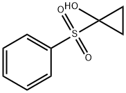 1-(phenylsulfonyl)cyclopropanol Struktur