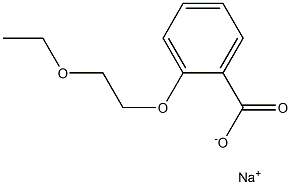sodium 2-(2-ethoxyethoxy)benzoate Structure