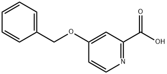 2-Pyridinecarboxylic acid, 4-(phenylmethoxy)- Structure