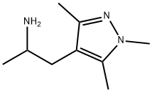 1-(trimethyl-1H-pyrazol-4-yl)propan-2-amine,1007461-83-7,结构式