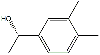 (1S)-1-(3,4-dimethylphenyl)ethan-1-ol Struktur