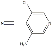 3-Amino-5-chloro-isonicotinonitrile Structure