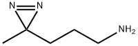 3-(3-Methyl-3H-diazirin-3-yl)propan-1-amine Struktur