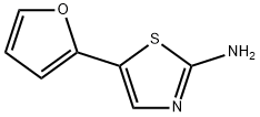 2-Amino-5-(2-furyl)thiazole 结构式