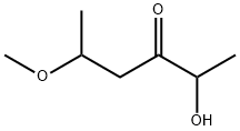 2-hydroxy-5-methoxyhexan-3-one,101080-34-6,结构式