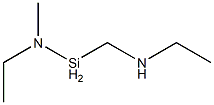 ethyl({[ethyl(methyl)amino]silyl})methylamine Structure
