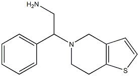 2-phenyl-2-{4H,5H,6H,7H-thieno[3,2-c]pyridin-5-yl}ethan-1-amine Structure