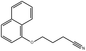 4-(naphthalen-1-yloxy)butanenitrile Structure