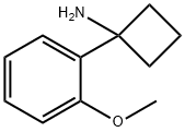 1-(2-甲氧基苯基)环丁胺, 1017387-61-9, 结构式
