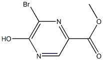 methyl 6-bromo-5-hydroxypyrazine-2-carboxylate,1017603-85-8,结构式