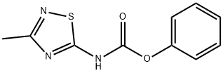 phenyl (3-methyl-1,2,4-thiadiazol-5-yl)carbamate Structure