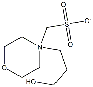 4-Morpholinepropanol, 4-methanesulfonate 结构式