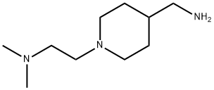 {1-[2-(dimethylamino)ethyl]piperidin-4-yl}methanamine Structure
