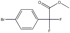 2-(4-溴苯基)-2,2-二氟乙酸甲酯, 1022155-94-7, 结构式