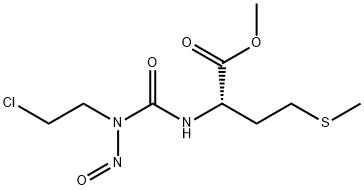 N-((2-Chloroethyl)Nitrosocarbamoyl)-L- Methionine Methyl Ester Structure