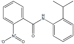 2-nitro-N-[2-(propan-2-yl)phenyl]benzamide