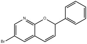 6-bromo-2-phenyl-2H-pyrano[2,3-b]pyridine,102830-81-9,结构式