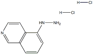 5-hydrazinylisoquinoline dihydrochloride Structure