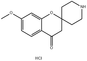 6-METHOXYSPIRO[CHROMAN-2,4'-PIPERIDIN]-4-ONE Structure