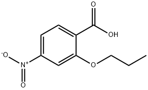 4-Nitro-2-propoxybenzoic acid,103204-41-7,结构式