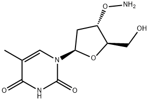 3'-O-Aminothymidine Structure
