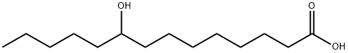 9-Hydroxytetradecanoic acid Structure