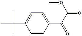 METHYL 4-TERT-BUTYLBENZOYLFORMATE Struktur