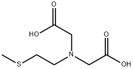 Glycine, N-(carboxymethyl)-N-[2-(methylthio)ethyl]- Structure