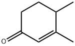 3,4-二甲基-2-环己烯-1-酮, 10463-42-0, 结构式