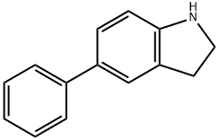 5-phenyl-2,3-dihydro-1H-indole Structure